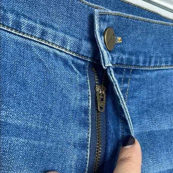 Flannel Australia Stretch High Waisted Wide Leg Denim Size 0 - Picture 2 of 7